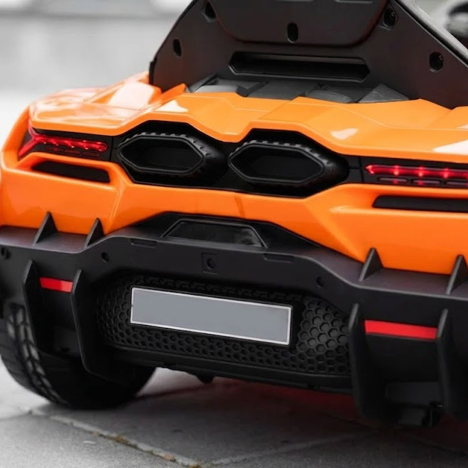 ΠΑΙΔΙΚΟ ΗΛΕΚΤΡΙΚΟ ΑΥΤΟΚΙΝΗΤΟ LAMBORGHINI REVUELTO 2025 4X4 200W 12V ΜΕ ΛΑΣΤΙΧΑ EVA