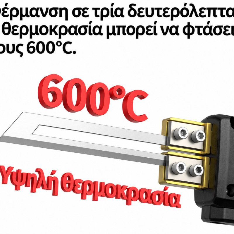 ΗΛΕΚΤΡΙΚΟΣ ΚΟΦΤΗΣ ΠΟΛΥΣΤΕΡΙΝΗΣ 300W – ΒΑΘΟΣ ΚΟΠΗΣ 15cm – 50°C έως 600°C