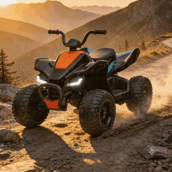 ΠΑΙΔΙΚΟ ΗΛΕΚΤΡΙΚΟ ATV MCLAREN 2026 4X4 200W 12V ΜΕ ΛΑΣΤΙΧΑ EVA