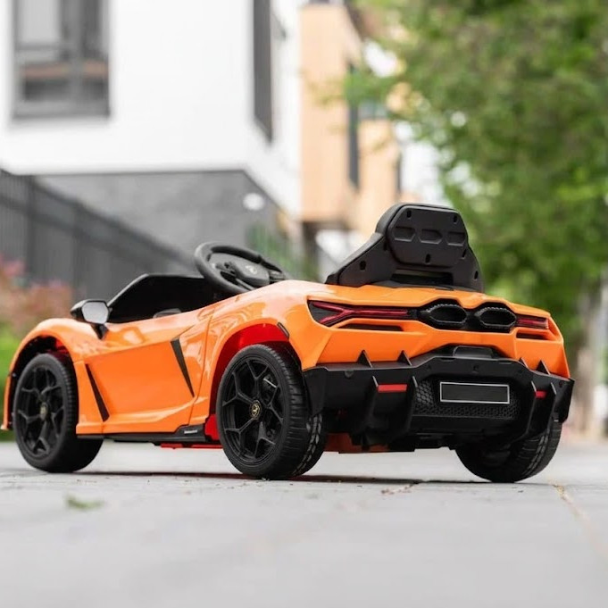 ΠΑΙΔΙΚΟ ΗΛΕΚΤΡΙΚΟ ΑΥΤΟΚΙΝΗΤΟ LAMBORGHINI REVUELTO 2025 4X4 200W 12V ΜΕ ΛΑΣΤΙΧΑ EVA