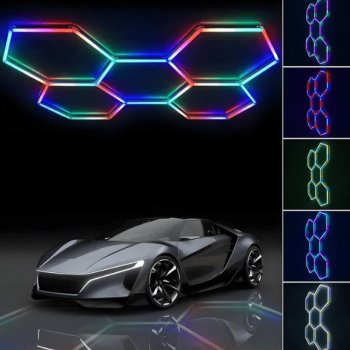 LED RGB ΦΩΤΙΣΜΟΔ ΜΕ 5 ΕΞΑΓΩΝΑ