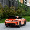 ΠΑΙΔΙΚΟ ΗΛΕΚΤΡΙΚΟ ΑΥΤΟΚΙΝΗΤΟ MERCEDES-BENZ GT3 EVO 2026 100W 12V ΜΕ ΔΕΡΜΑΤΙΝΟ ΚΑΘΙΣΜΑ