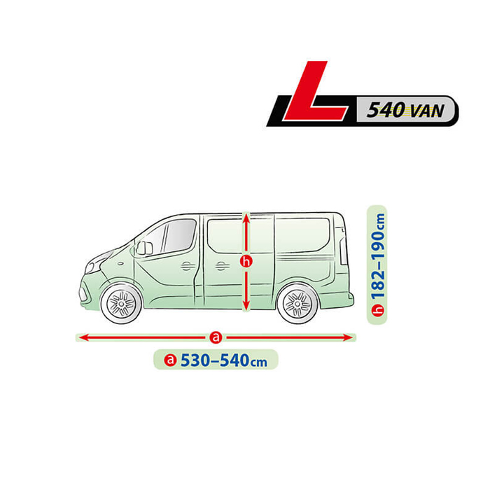 ΚΑΛΥΜΜΑ KEGEL ΣΕΙΡΑ MOBILE ΜΕΓΕΘΟΣ L540 ΓΚΡΙ ΓΙΑ VAN