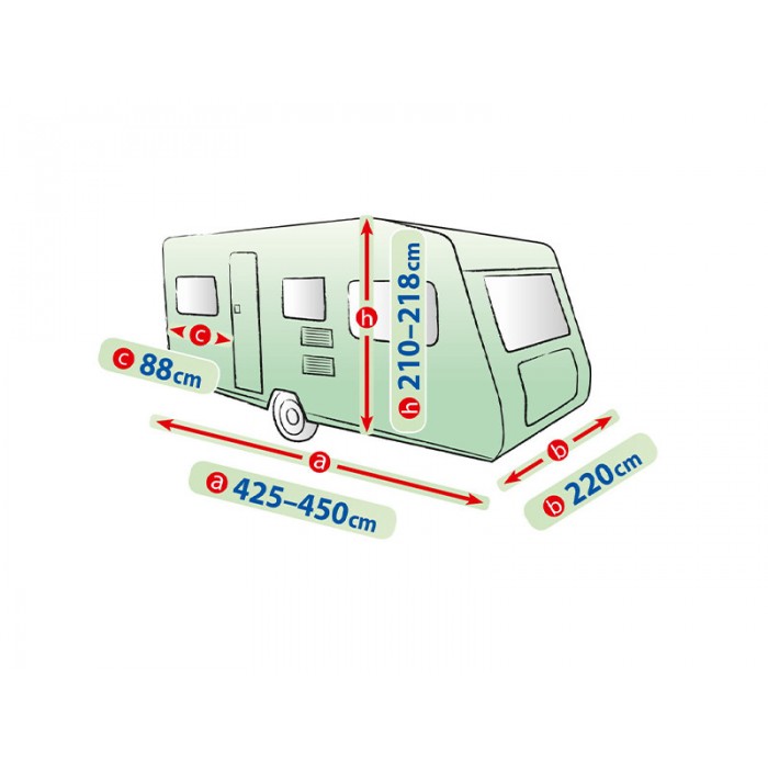ΚΑΛΥΜΜΑ ΓΙΑ ΟΧΗΜΑ KEGEL MOBILE 450ER CARAVAN