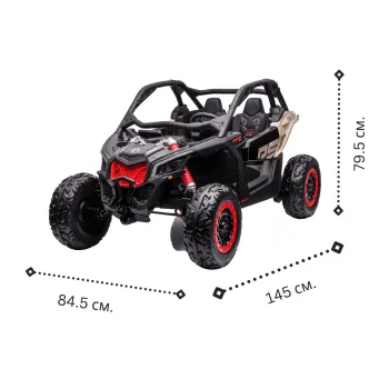 ΠΑΙΔΙΚΟ ΗΛΕΚΤΡΙΚΟ UTV ARCTIC CAT WILD CAT 2026 4X4 800W 24V ΜΕ ΔΕΡΜΑΤΙΝΑ ΚΑΘΙΣΜΑΤΑ