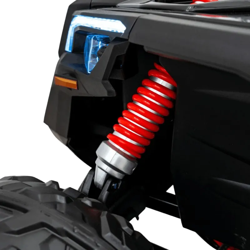 ΠΑΙΔΙΚΟ ΗΛΕΚΤΡΙΚΟ UTV ARCTIC CAT WILD CAT 2026 4X4 800W 24V ΜΕ ΔΕΡΜΑΤΙΝΑ ΚΑΘΙΣΜΑΤΑ