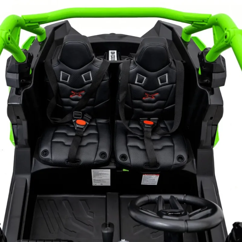 ΠΑΙΔΙΚΟ ΗΛΕΚΤΡΙΚΟ UTV ARCTIC CAT WILD CAT 2026 4X4 800W 24V ΜΕ ΔΕΡΜΑΤΙΝΑ ΚΑΘΙΣΜΑΤΑ