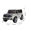 ΠΑΙΔΙΚΟ ΗΛΕΚΤΡΙΚΟ ΤΖΙΠ MERCEDES-BENZ EQG 2026 4X4 140W 12V ΜΕ ΛΑΣΤΙΧΑ EVA