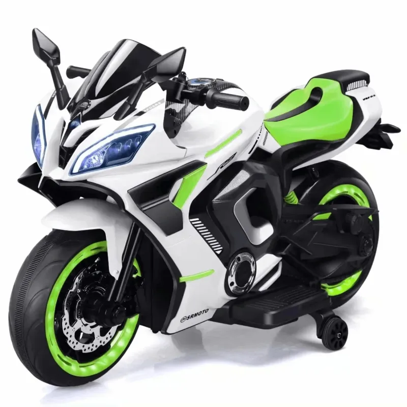 ΠΑΙΔΙΚΗ ΗΛΕΚΤΡΟΚΙΝΗΤΗ ΜΟΤΟΣΥΚΛΕΤΑ R9, 24V/7AH, 150W, ΕΛΑΣΤΙΚΑ EVA, MP3