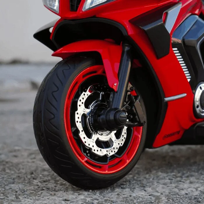 ΠΑΙΔΙΚΗ ΗΛΕΚΤΡΟΚΙΝΗΤΗ ΜΟΤΟΣΥΚΛΕΤΑ R9, 24V/7AH, 150W, ΕΛΑΣΤΙΚΑ EVA, MP3