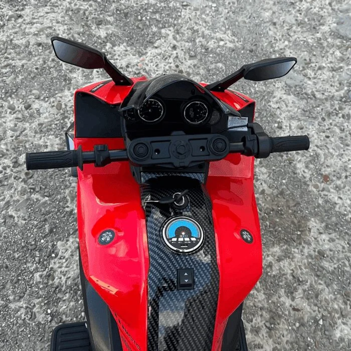 ΠΑΙΔΙΚΗ ΗΛΕΚΤΡΟΚΙΝΗΤΗ ΜΟΤΟΣΥΚΛΕΤΑ R9, 24V/7AH, 150W, ΕΛΑΣΤΙΚΑ EVA, MP3