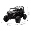 ΠΑΙΔΙΚΟ ΗΛΕΚΤΡΙΚΟ UTV MONSTER 2026 4X4 320W 24V/7AH ΜΕ ΛΑΣΤΙΧΑ EVA