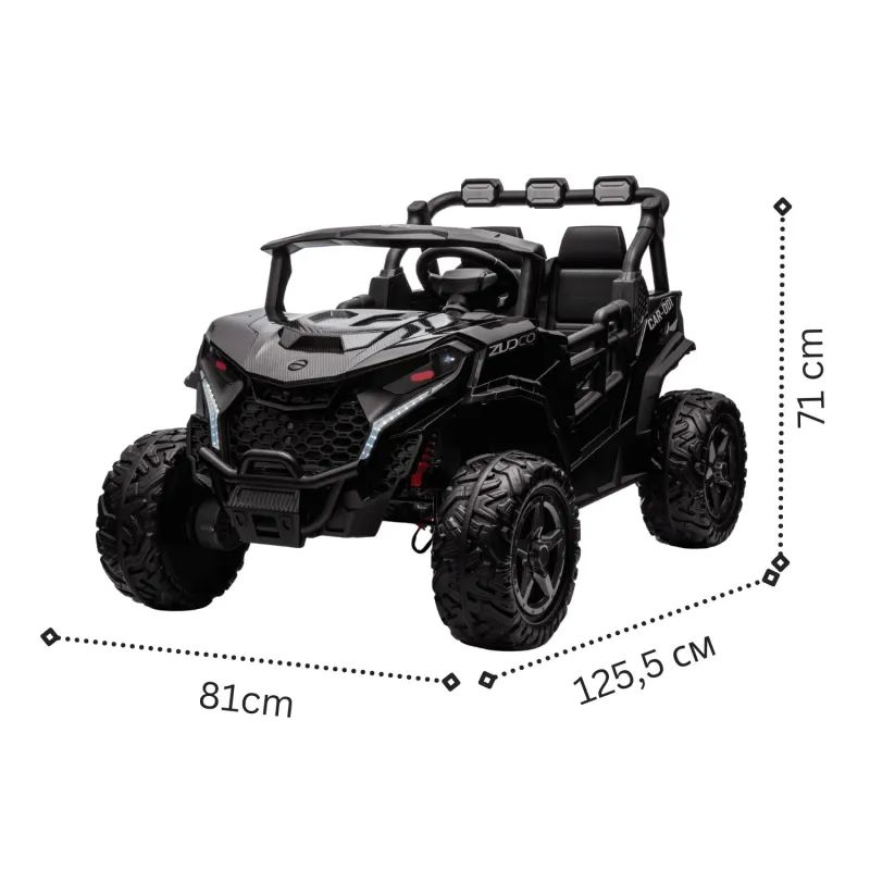 ΠΑΙΔΙΚΟ ΗΛΕΚΤΡΙΚΟ UTV MONSTER 2026 4X4 320W 24V/7AH ΜΕ ΛΑΣΤΙΧΑ EVA