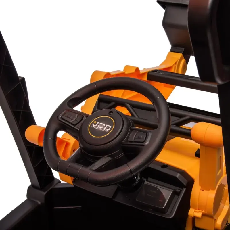 ΠΑΙΔΙΚΟΣ ΗΛΕΚΤΡΙΚΟΣ ΕΚΣΚΑΦΕΑΣ JCB LICENSED 70W 12V ΜΕ ΤΗΛΕΚΑΤΕΥΘΥΝΣΗ