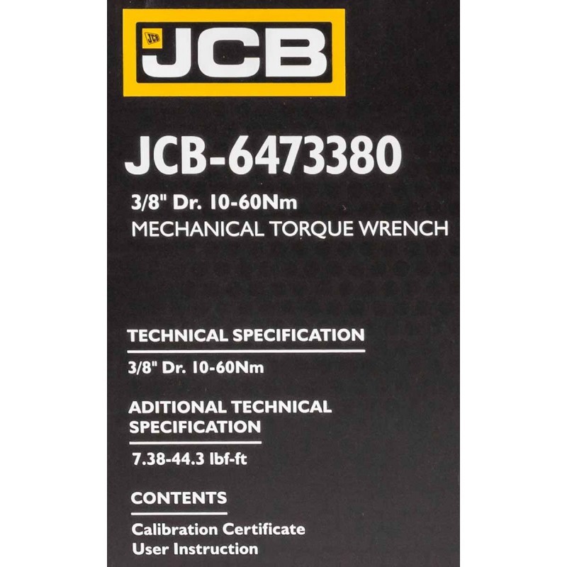 ΔΥΝΑΜΟΚΛΕΙΔΟ 3/8" ,10-60 Nm - JCB
