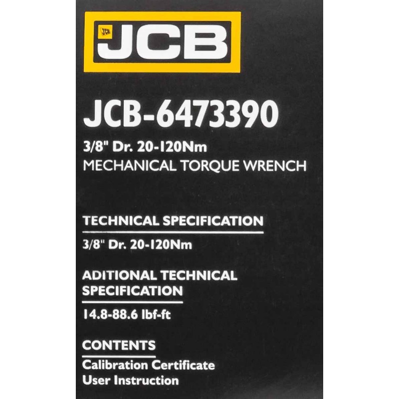 ΔΥΝΑΜΟΚΛΕΙΔΟ 3/8" ,20-120 Nm - JCB