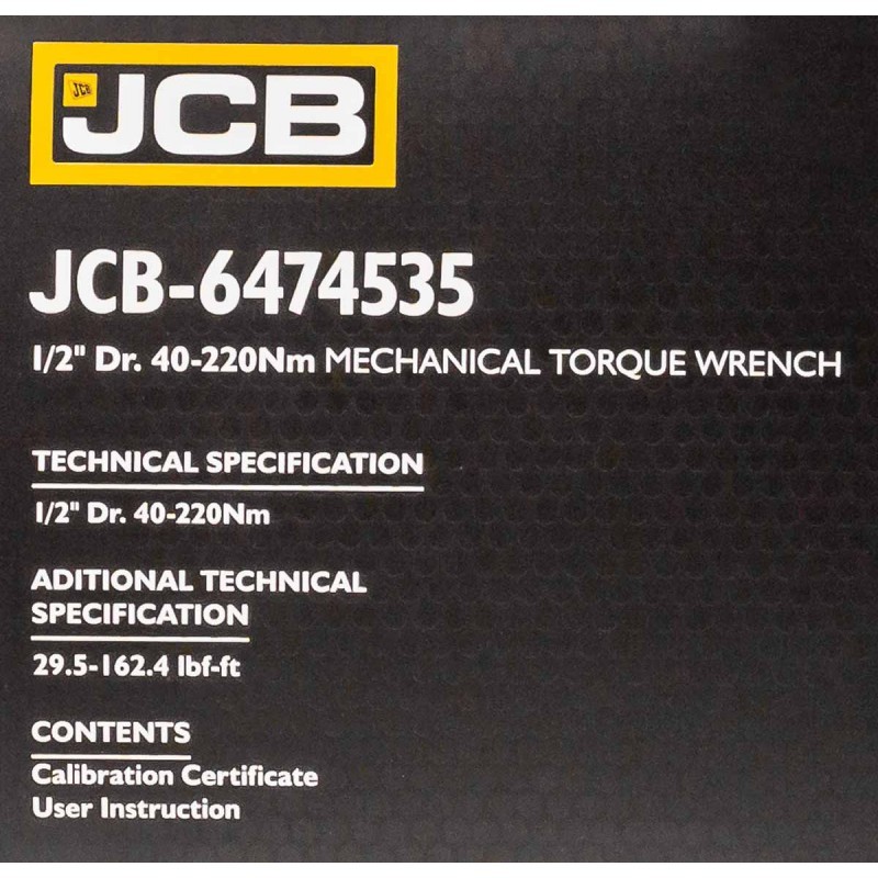ΔΥΝΑΜΟΚΛΕΙΔΟ 1/2" ,40-220 Nm - JCB