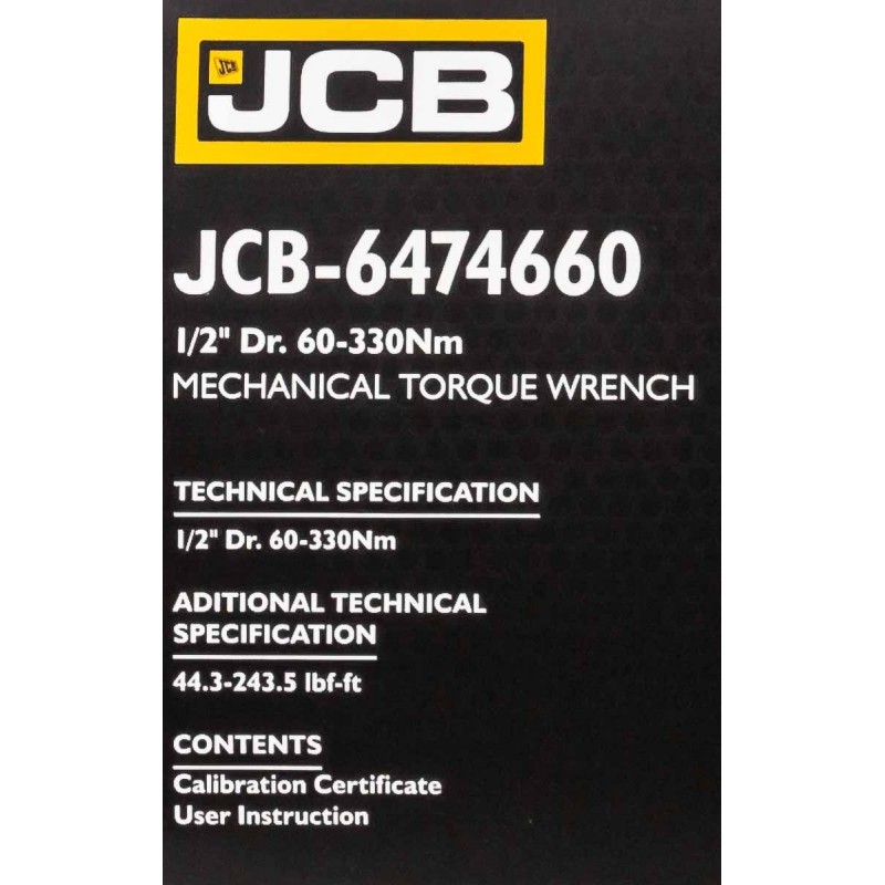 ΔΥΝΑΜΟΚΛΕΙΔΟ 1/2" ,60-330 Nm - JCB