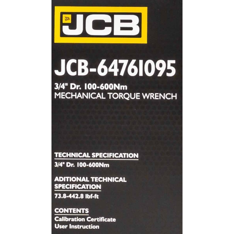 ΔΥΝΑΜΟΚΛΕΙΔΟ 3/4" ,100-600 Nm - JCB