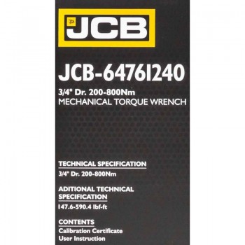 ΔΥΝΑΜΟΚΛΕΙΔΟ 3/4" ,200-800 Nm - JCB