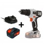 ΔΡΑΠΑΝΟΚΑΤΣΑΒΙΔΟ DALD18-P1, UNI-BAT, 20V, 25Nm - DAEWOO + ΦΟΡΤΙΣΤΗΣ & ΜΠΑΤΑΡΙΑ 21V, 2.5Ah START PACK Li-4 - DAEWOO