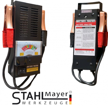 ΔΟΚΙΜΑΣΤΗΣ ΜΠΑΤΑΡΙΩΝ 6/12V 100AH - STAHLMAYER
