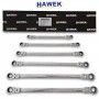 ΠΟΛΥΓΩΝΑ ΚΑΣΤΑΝΙΑΣ EXTRA MΑΚΡΟΣ 6 ΤΕΜΑΧΙΑ 8-19MM - HAWEK