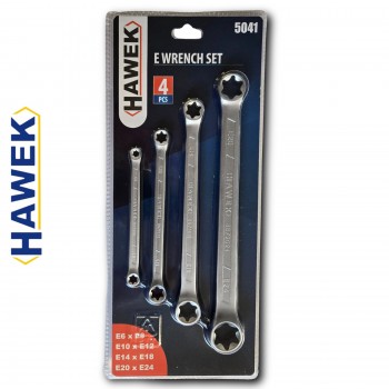 ΚΛΕΙΔΙΑ  E-TORX 4 ΤΕΜΑΧΙΑ - HAWEK