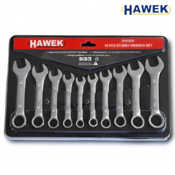 ΣΕΤ ΚΟΝΤΑ ΓΕΡΜΑΝΟΠΟΛΥΓΩΝΑ ΚΛΕΙΔΙΑ 10-19mm - HAWEK