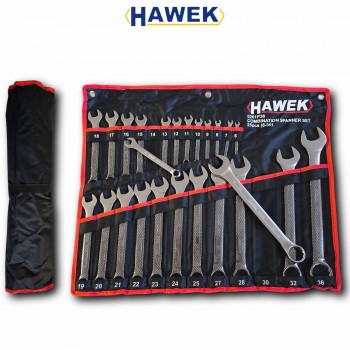 ΣΕΤ ΓΕΡΜΑΝΟΠΟΛΥΓΩΝΑ 25 ΤΕΜΑΧΙΑ 6-36mm - HAWEK
