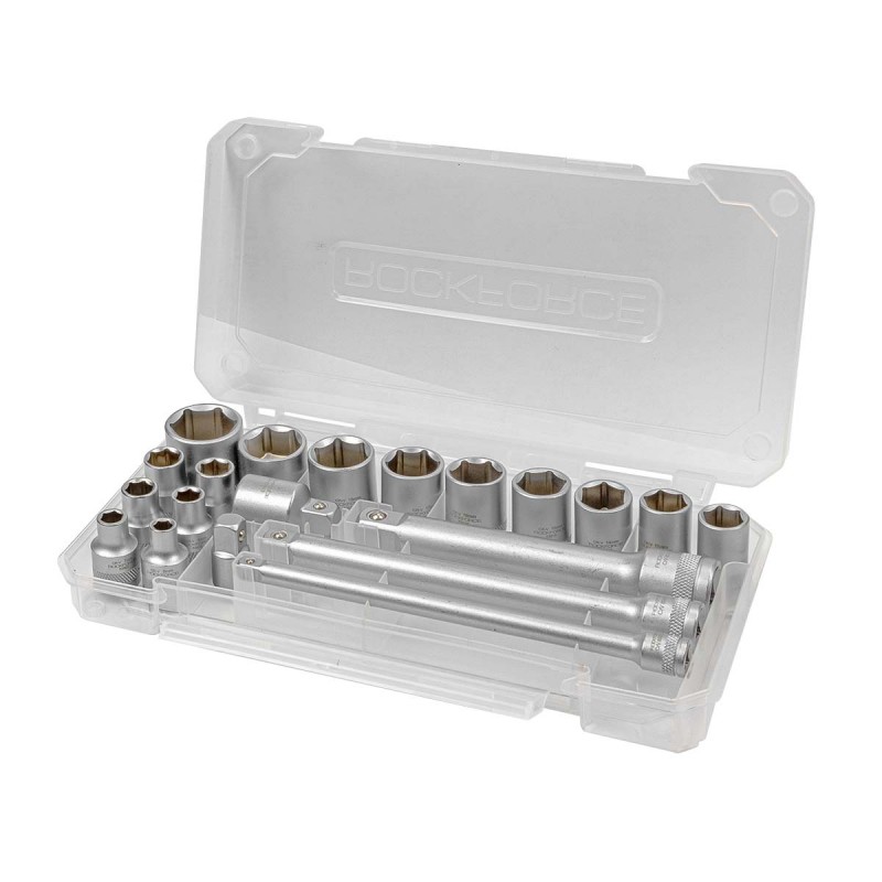 ΣΕΤ ΚΑΡΥΔΑΚΙΑ 20 ΤΕΜΑΧΙΩΝ  3/8" (6-22mm) - ROCKFORCE