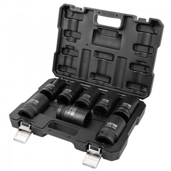 ΣΕΤ ΒΑΘΙΑ ΚΡΟΥΣΤΙΚΑ ΚΑΡΥΔΑΚΙΑ 12ΓΩΝΑ 1″ (22 – 41mm) 8 ΤΕΜΑΧΙΑ – JCB 8081-9MPB