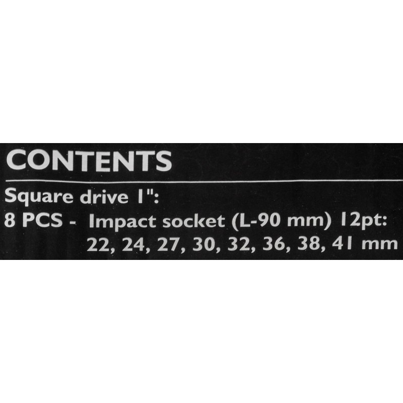 ΣΕΤ ΒΑΘΙΑ ΚΡΟΥΣΤΙΚΑ ΚΑΡΥΔΑΚΙΑ 12ΓΩΝΑ 1″ (22 – 41mm) 8 ΤΕΜΑΧΙΑ – JCB 8081-9MPB