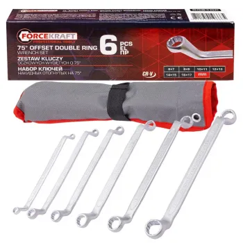 ΣΕΤ ΠΟΛΥΓΩΝΑ ΚΛΕΙΔΙΑ 6-17mm FORCEKRAFT (6 ΤΕΜΑΧΙΑ)