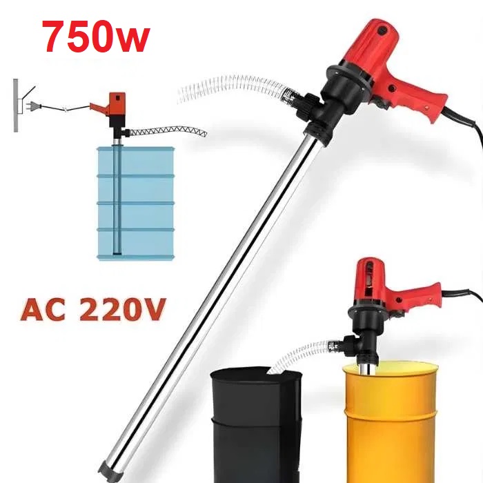 ΗΛΕΚΤΡΙΚΗ ΑΝΤΛΙΑ ΚΑΥΣΙΜΩΝ ΓΙΑ ΒΑΡΕΛΙ 220V / 750W – ΠΑΡΟΧΗ ΕΩΣ 100 Λ/ΛΕΠΤΟ