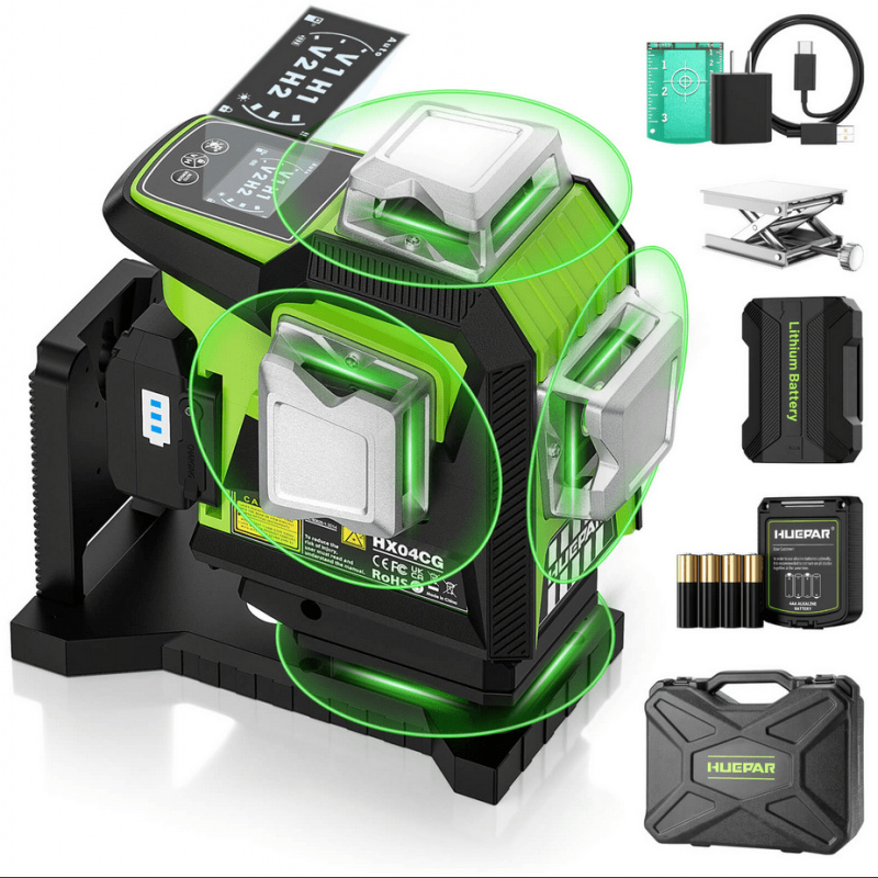 ΑΛΦΑΔΙ LASER - Huepar HX04CG