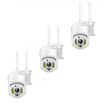 3 ΤΕΜΑΧΙΑ ΚΑΜΕΡΑ ΑΣΥΡΜΑΤΗ PTZ ΜΕ 5G ΚΑΙ 8 LED - 5MP