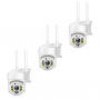 3 ΤΕΜΑΧΙΑ ΚΑΜΕΡΑ ΑΣΥΡΜΑΤΗ PTZ ΜΕ 5G ΚΑΙ 8 LED - 5MP