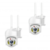 2 ΤΕΜΑΧΙΑ ΚΑΜΕΡΑ ΑΣΥΡΜΑΤΗ PTZ ΜΕ 5G ΚΑΙ 8 LED - 5MP