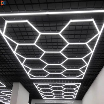 LED KIT HEXAGON ΕΠΑΓΓΕΛΜΑΤΙΚΟ ΦΩΤΙΣΤΙΚΟ ΟΡΟΦΗΣ 14 ΚΥΨΕΛΕΣ 720W,10000 Lumens