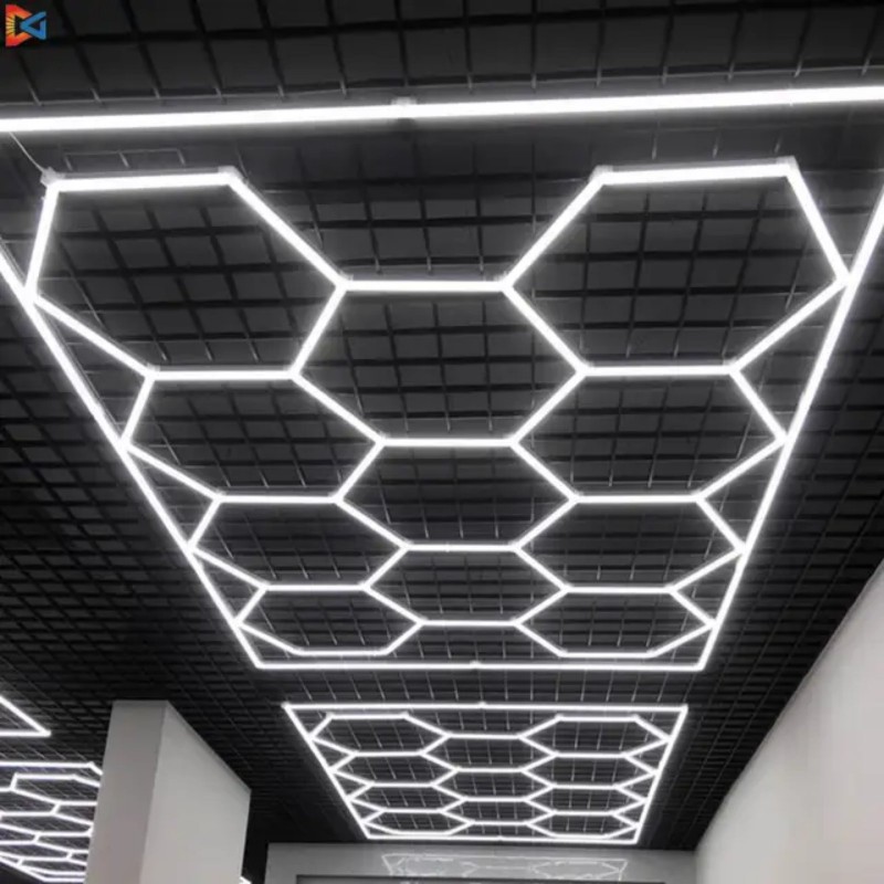 LED KIT HEXAGON ΕΠΑΓΓΕΛΜΑΤΙΚΟ ΦΩΤΙΣΤΙΚΟ ΟΡΟΦΗΣ 14 ΚΥΨΕΛΕΣ 720W,10000 Lumens