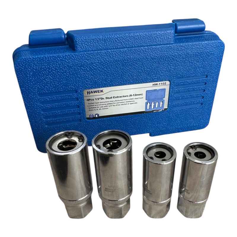 ΣΕΤ ΕΞΟΛΚΕΙΣ ΒΙΔΩΝ 4 ΤΕΜΑΧΙΩΝ 6-12mm, 1/2